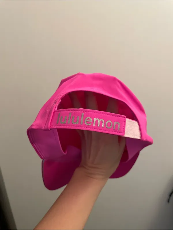 LULULEMON  HOT PINK BASEBALL CAP S/M - Image 8
