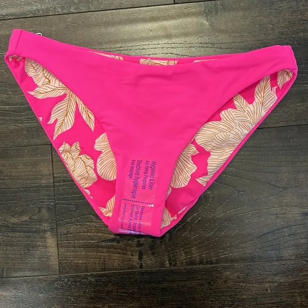 Maaji NWOT Floral Duo Splendour High Leg Bikini Bottom - Image 4