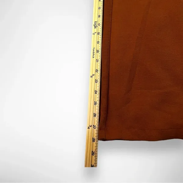 OPHELIA ROE Women's Camel‎ Brown Wide Leg Trousers Size Medium | NWT - Image 9