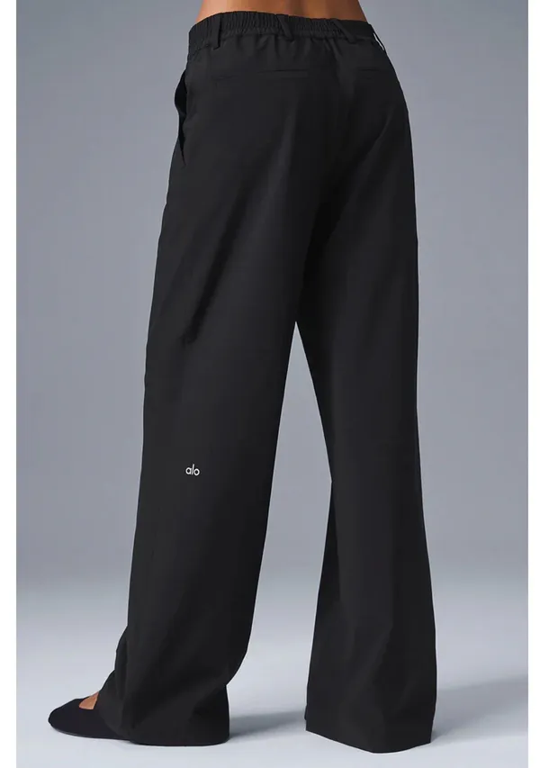 Alo Yoga High-Waist Pursuit Trouser (Regular) Black S - Image 4