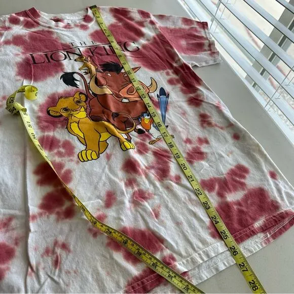 Disney the‎ Lion King Tie Dye Graphic T Shirt Medium Unisex - Image 2