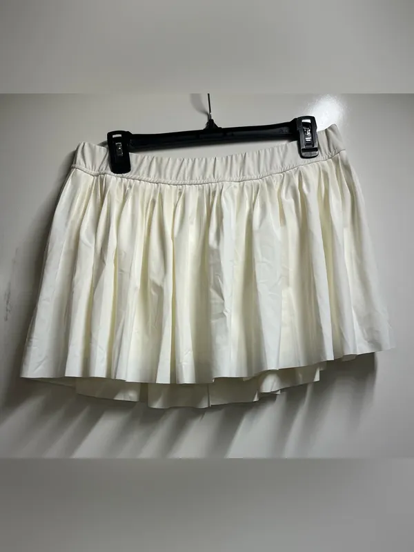 Anthropologie skort off white tennis prep athleisure size medium women’s - Image 5
