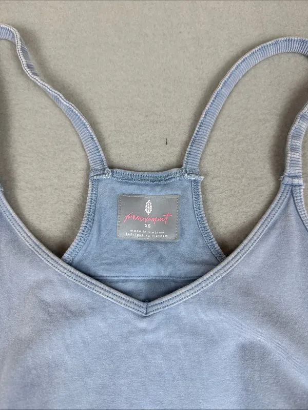 FP Movement Hot shot onesie in light denim blue Size: XS - Image 2
