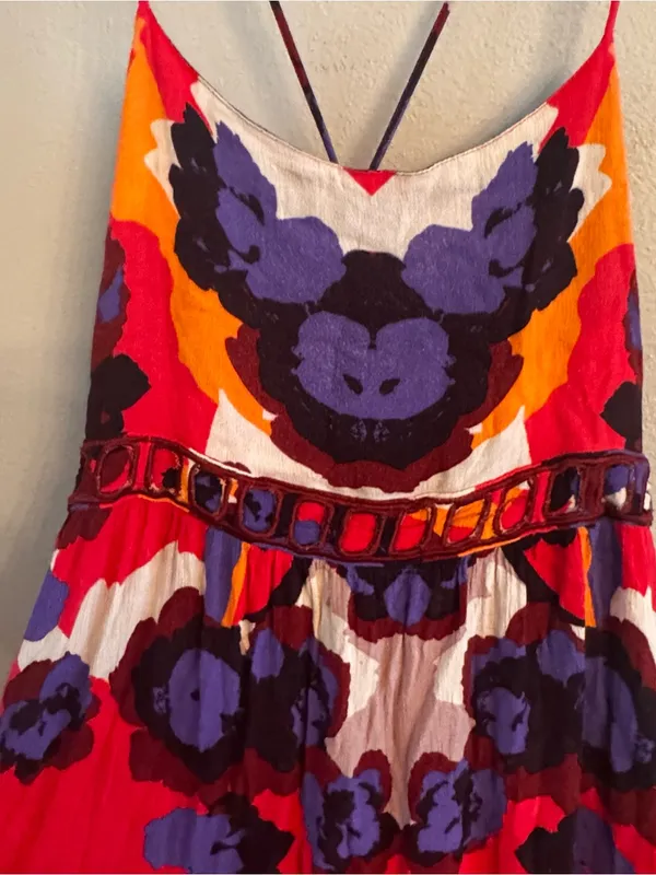 FREE PEOPLE Sweet Lucy Trapeze Mini Dress‎ - Image 3