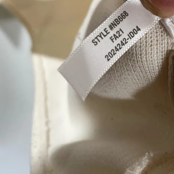 Madewell + Ottoman Rib Square-Neck Top in Cream Size 1X - Image 8