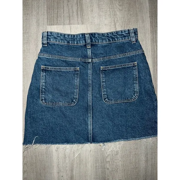 Zara denim Mini Skirt - Image 3