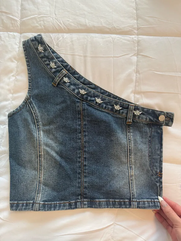Boys Lie Denim Top - Image 3