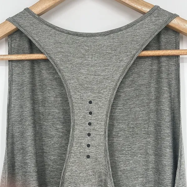 Nike Dri-Fit Tank Top Gray & Black Size Large - Image 5