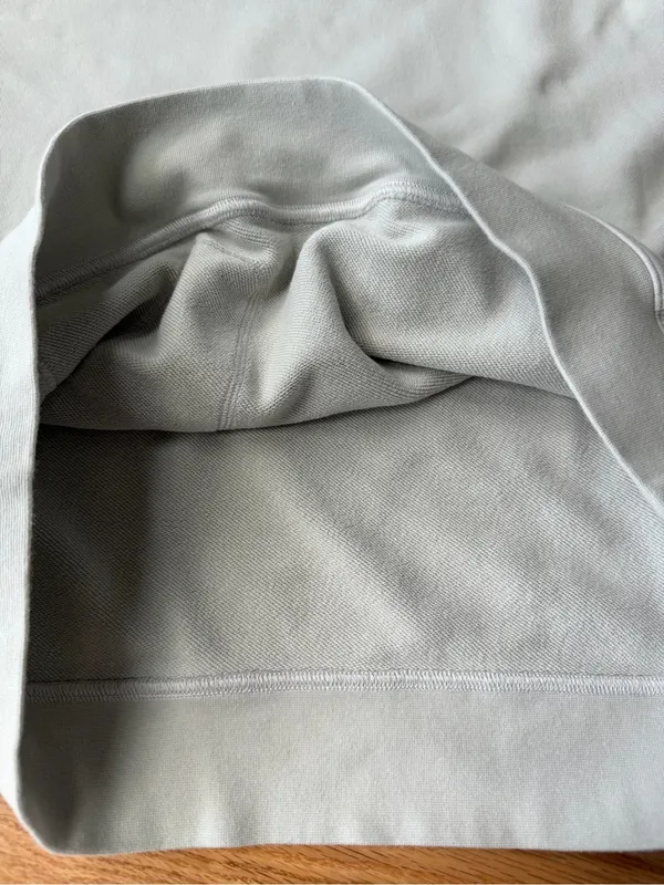 lululemon All Yours Hoodie French Terry 100% Cotton Gray - Size 12 - Image 10
