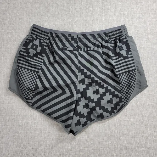 Nike Tempo Runway Lux Dri-FIT Women's M Black Gray Running Athletic Shorts - Image 7