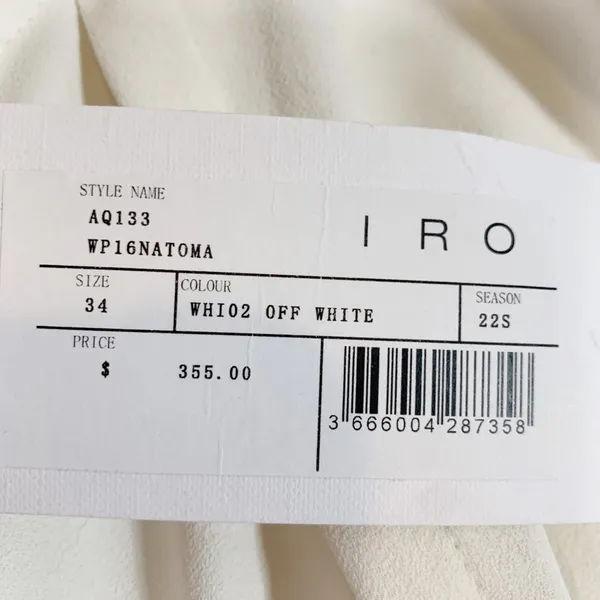 NEW IRO Natoma Button Down Top Size 34 - Image 11