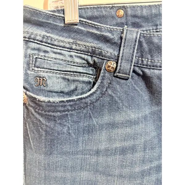 Miss‎ Me Bootcut Jeans Womens 31 Blue Excellent Angel Wing Studded JP5331B4 - Image 13