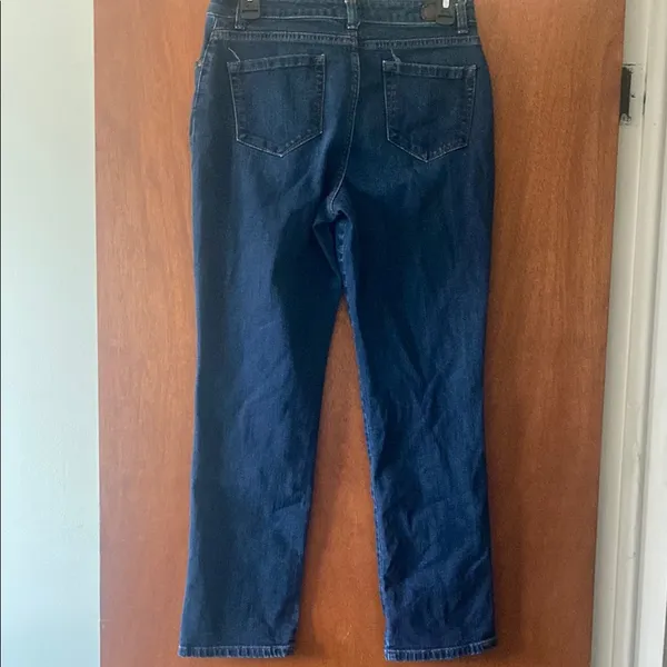 Lee Blue Straight Leg Jeans Classic Denim - Image 2