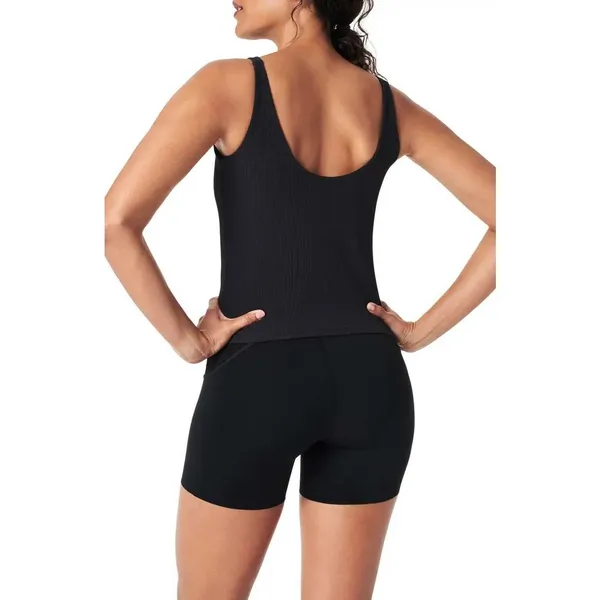 Spanx Contour Rib 2-in-1 Tank Top Black Size XS New - Image 3