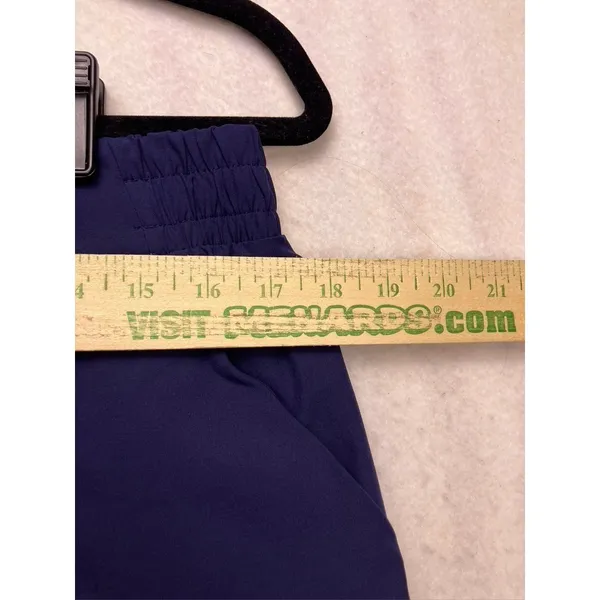 Fabletics Downtown Wide Leg Pant Women XL Purple Relaxed Fit Sweat Wicking Sport - Image 3