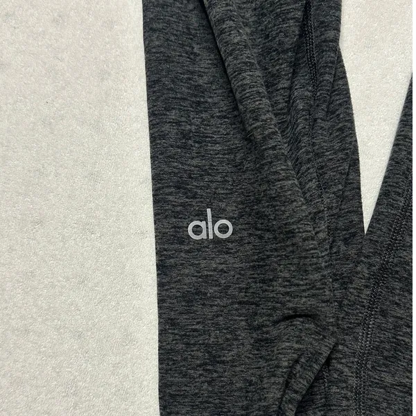 Alo Yoga High-Waist Leggings – Dark Heather Gray – Women’s XS - Image 7