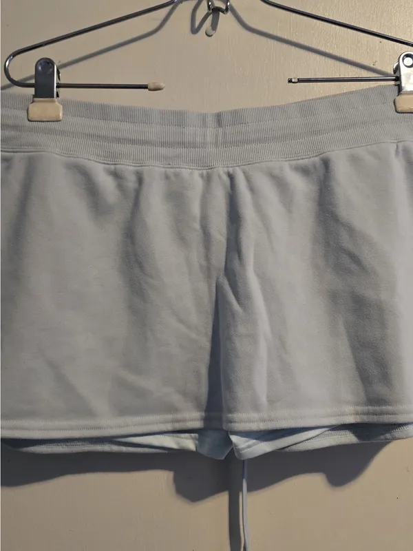 Princess Polly Light Blue Women's Drawstring Lounge Shorts - Image 9