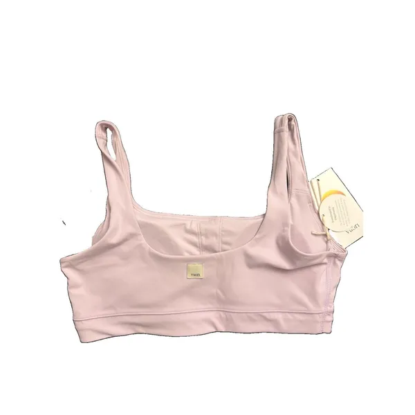 Vuori AllTheForm Sports Bra Orchid Whisper Purple Pink Size Medium $68 New - Image 3