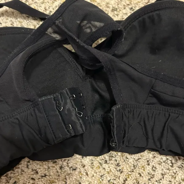 Women's Black Sports Bra - Image 2