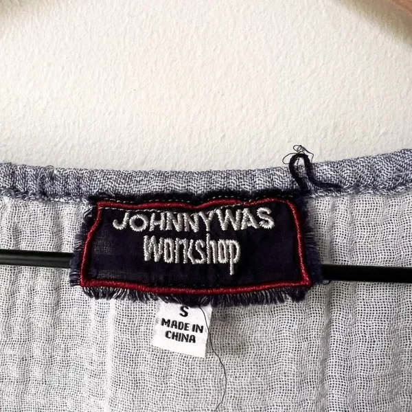 Johnny Was Amika Peasant Blouse Size S - Image 11