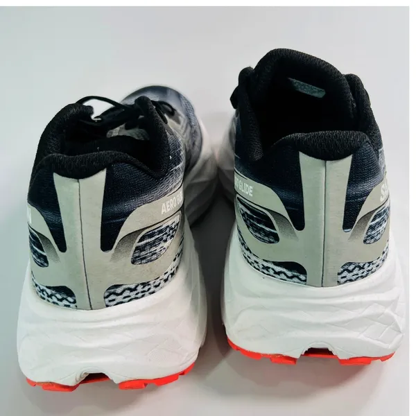Salomon Aero Glide Black White Grey Women Running‎ Shoes Size 8.5 Road Running - Image 7