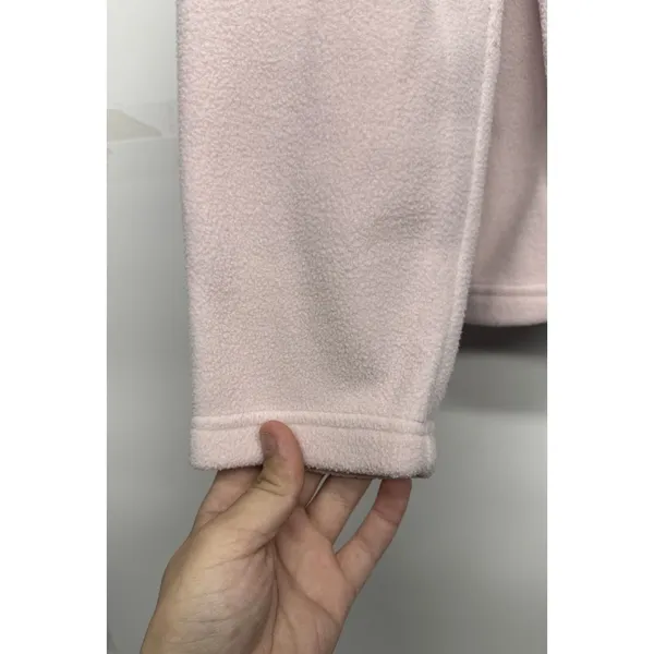 The North Face Youth XL 18/20 Hoodie Light Pink Fleece Jacket Girls Full Zip - Image 4