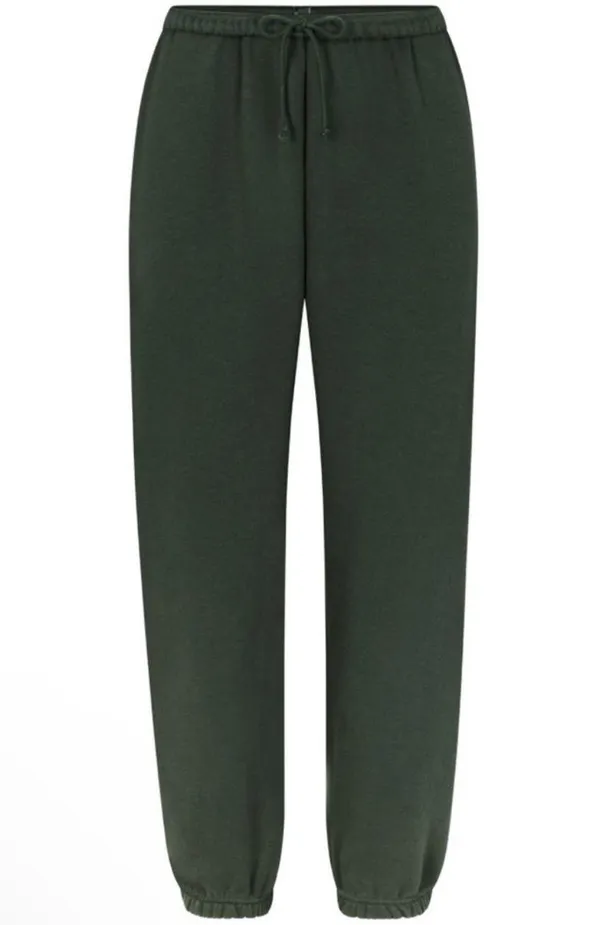 Skims Limited Edition Spruce Cotton Fleece Pants - Image 6