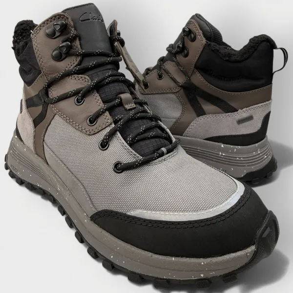 Clarks ATL Trek Sky GTX Women’s Boots Grey Waterproof Gore-Tex Size 9.0 NWT - Image 9