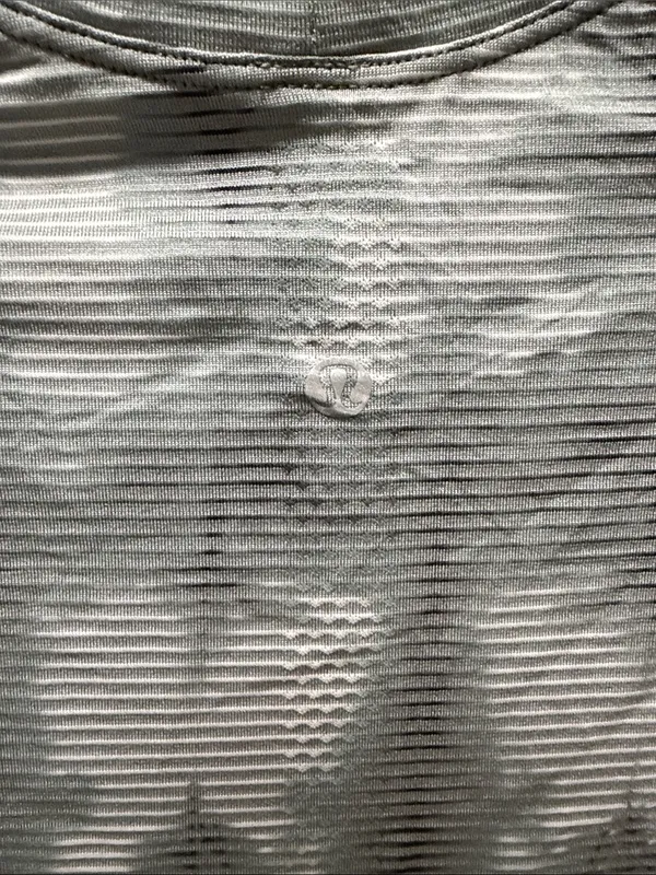 Lululemon Gray Tie-Dye Swifty Shirt - Image 3