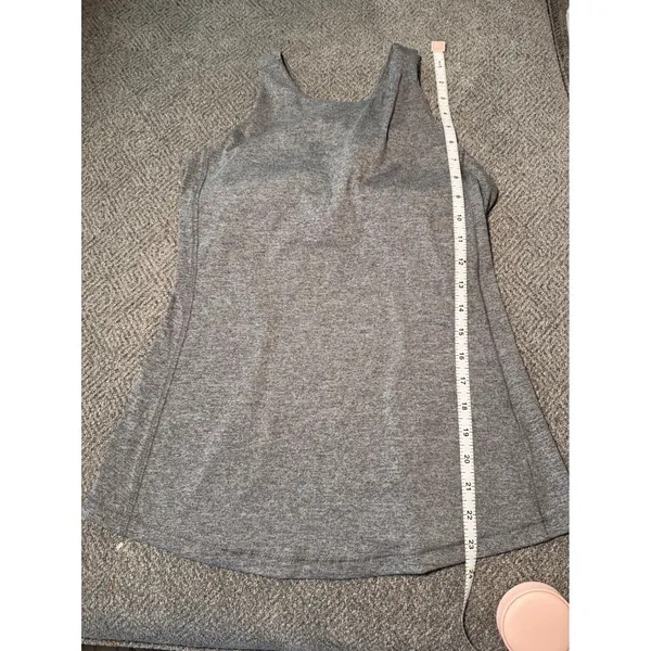 All in Motion Grey Racerback‎ Athleisure Tank Top Built in Bra Active Small - Image 5