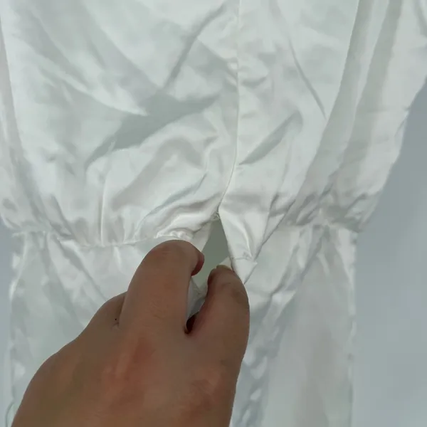 Lulus White Mock Neck Sleeveless Mini‎ Dress Party Cocktail NWT Medium - Image 9