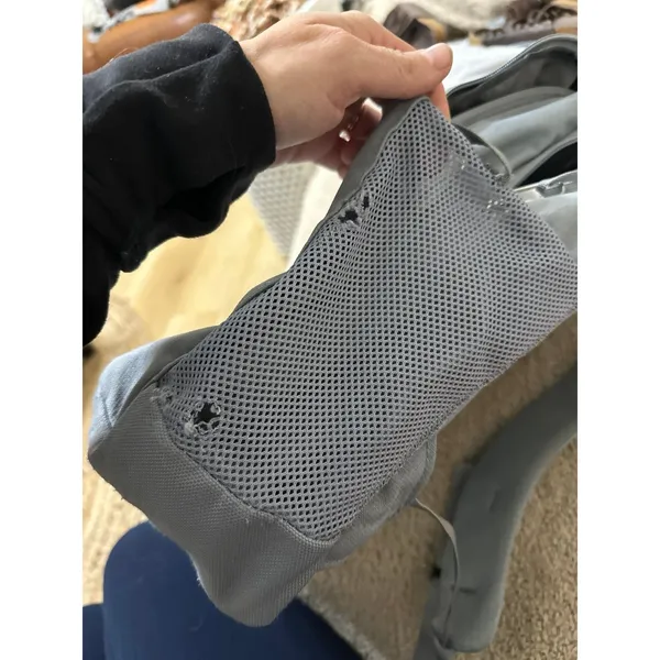 North Face grey back pack - Image 5
