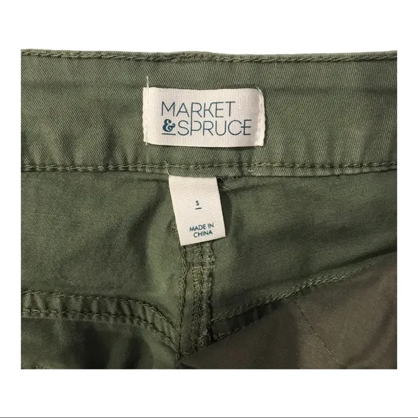Market & Spruce Army Green Skirt - Image 3