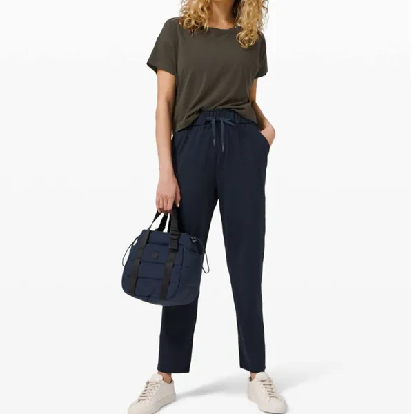 Lululemon Keep 2 Navy‎ Moving Pant Full-On® Luxtreme - Image 2