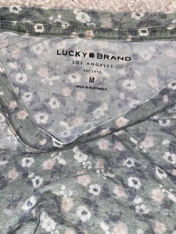 Lucky Brand Short Sleeve Shirt Size M - Image 3
