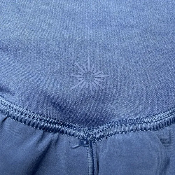 OFFLINE by Aerie Real Me Ruffle Flirty Short Blue Tiered Athletic XS Pickleball - Image 10