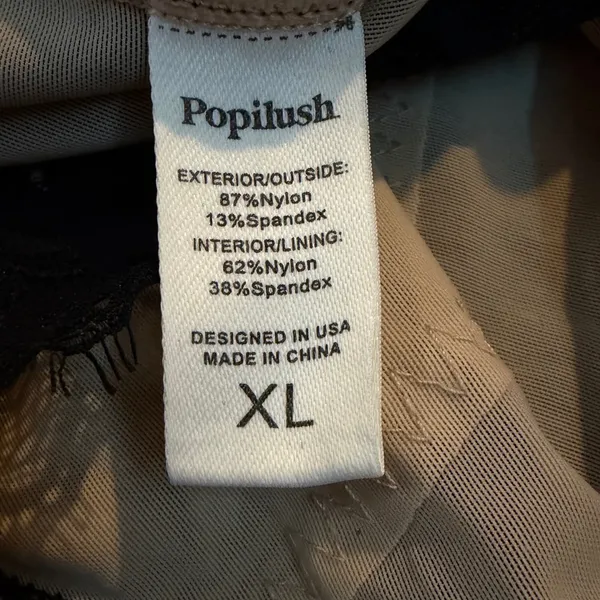 Popilush Lace‎ V-Neck Tummy Control Shapewear Bodysuit Thong Black XL NWT - Image 8