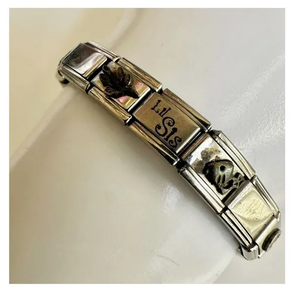 LinQ stainless steel link bracelet Silver - Image 4