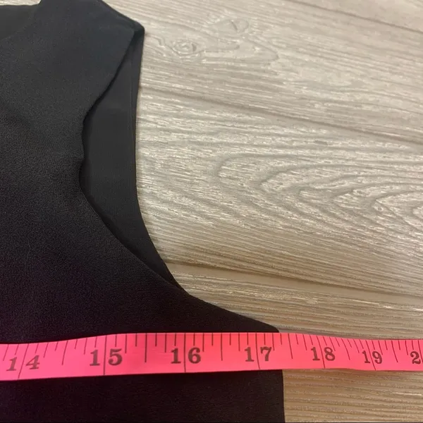 J. Crew drapey tank w sequin‎ bow shoulder detail - Image 5