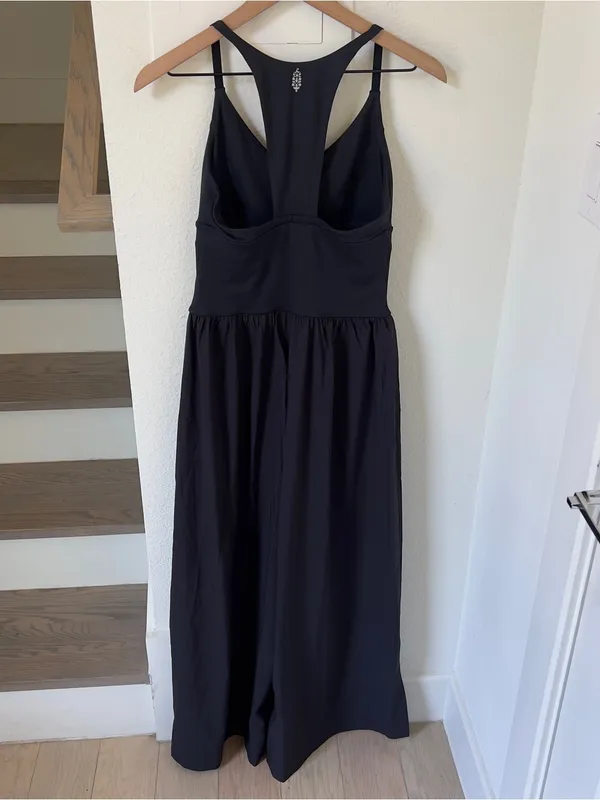 Free People FP Movement Renewal Waves One-Piece in Black NWT - Image 4