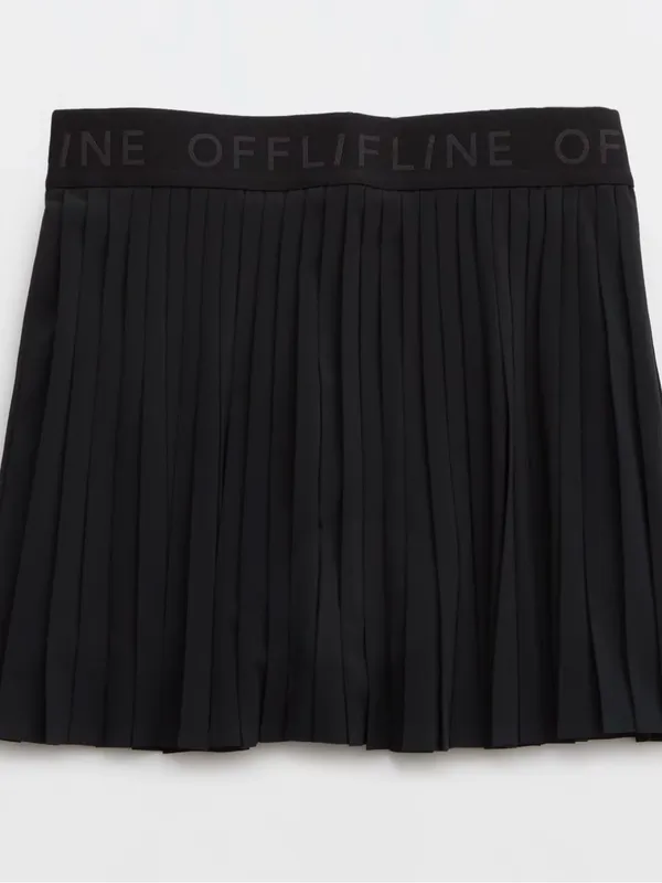 OFFLINE by Aerie Goals Logo Pleated Skort Size Medium NWOT - Image 4