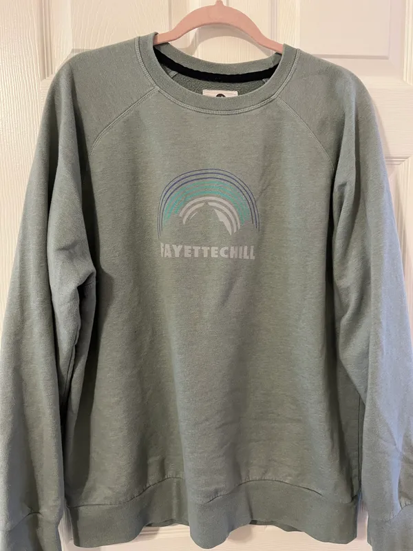 Green Crewneck Sweatshirt - Image 2