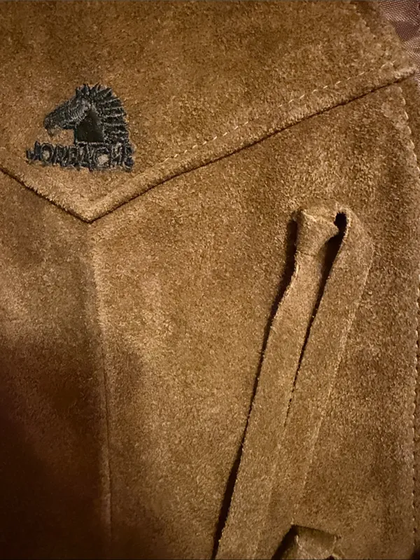 Vintage Jordache Brown Suede Fringe Vest - Women Jackets & Coats - Image 8
