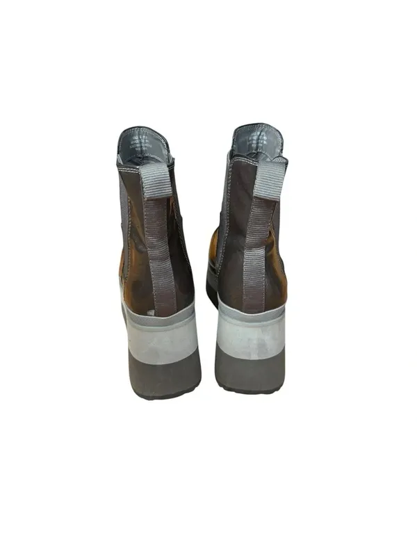 Nakedfeet GUILD IN MUD PLATFORM CHELSEA BOOTS 6 - Image 5