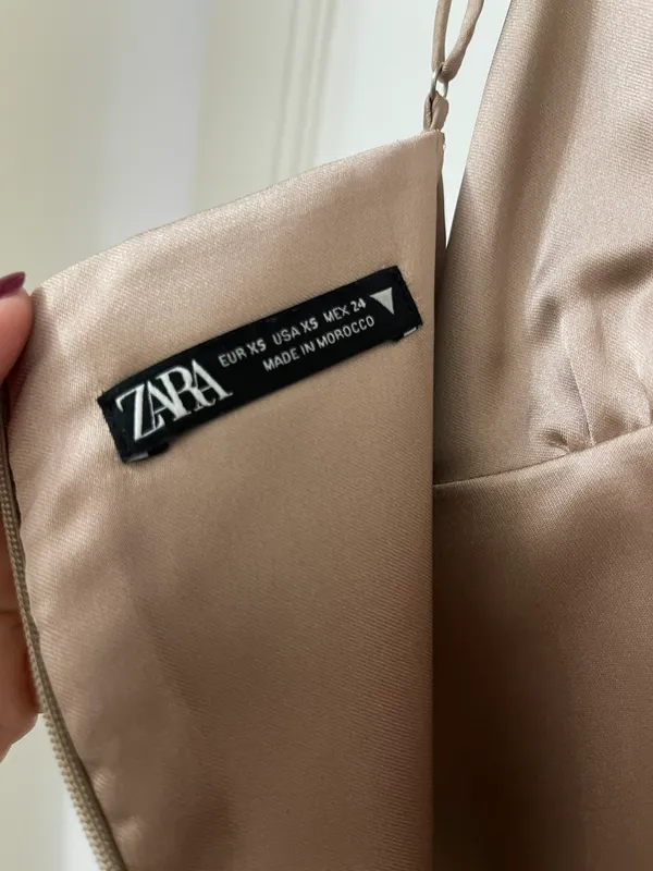 Zara Tie Silk Top - Image 4