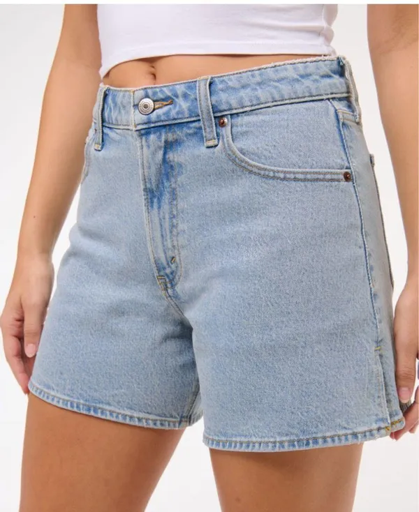 Abercrombie The Dad Shorts High-Rise Curve Love - Image 4