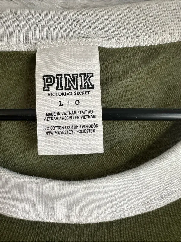 Victoria's Secret 308. Pink large tshirt Euc - Image 2