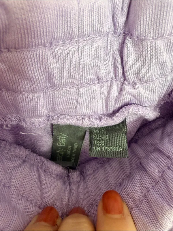 Sweaty Betty After Class Lounge Shorts Lilac - Image 8