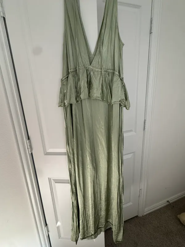 TopShop Maxi Satin Dress - Image 2