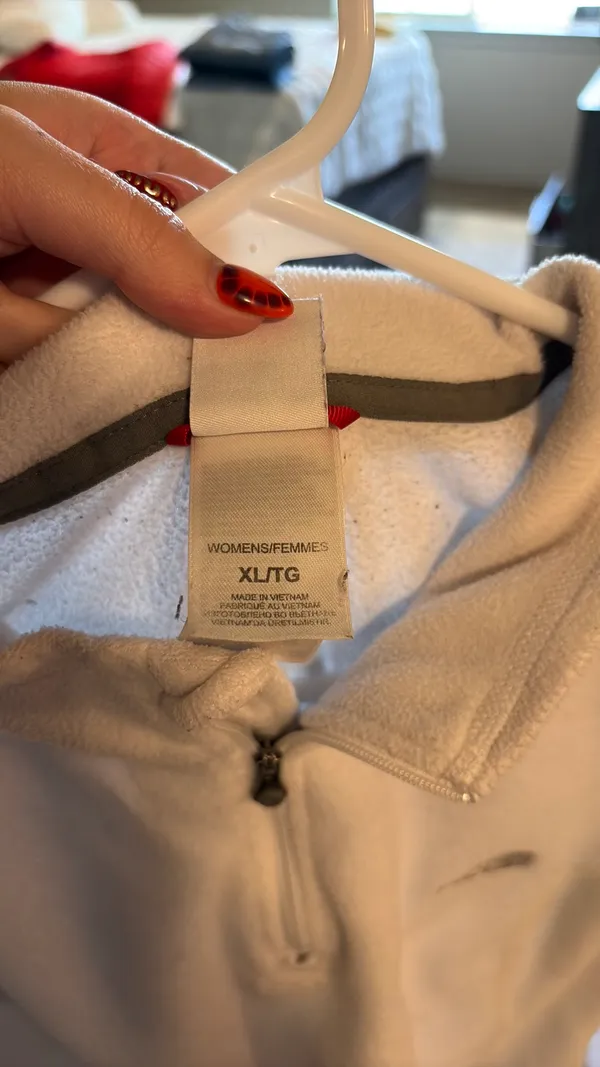 the north face fleece quarter zip - Image 2